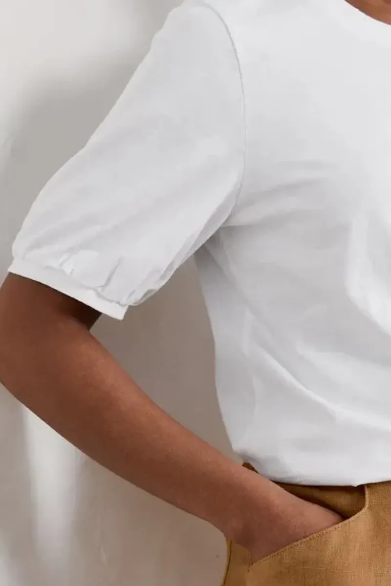 Seasalt Cornwall Shirts & Tops|Shirts & Tops<Oleander Blouson Sleeve T-Shirt