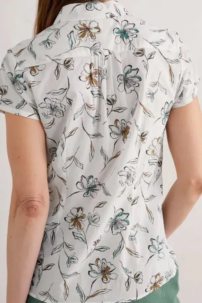 Seasalt Cornwall Shirts & Tops<Rushmaker Short Sleeve Shirt