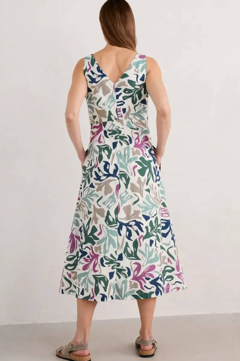 Seasalt Cornwall Skirts & Dresses<Sky Beyond Sleeveless V-Neck Dress