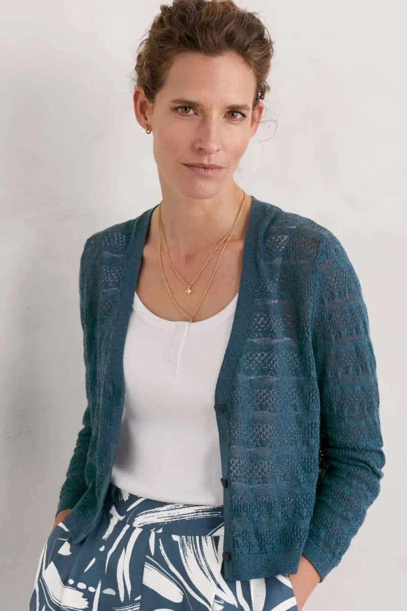 Seasalt Cornwall Sweaters & Jumpers<Sweet Day Cotton Cardigan