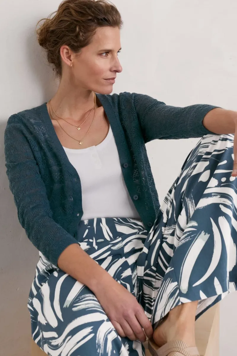 Seasalt Cornwall Sweaters & Jumpers<Sweet Day Cotton Cardigan