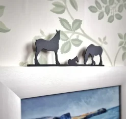 SHADOWSHAPES Homeware<Clydesdale Family Group