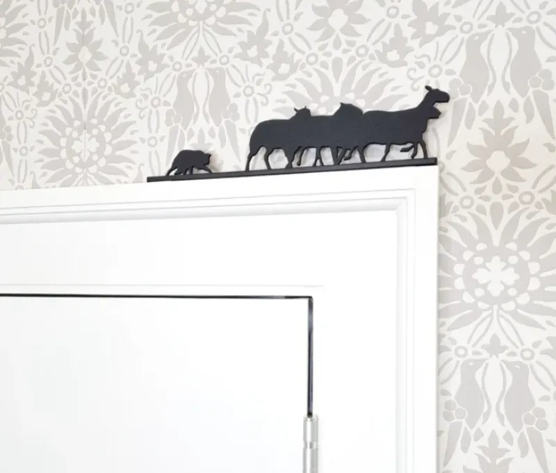 SHADOWSHAPES Homeware<Dog & Sheep 'On The Crossdrive'