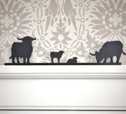 SHADOWSHAPES Homeware<'Heilan Coo' Family Group