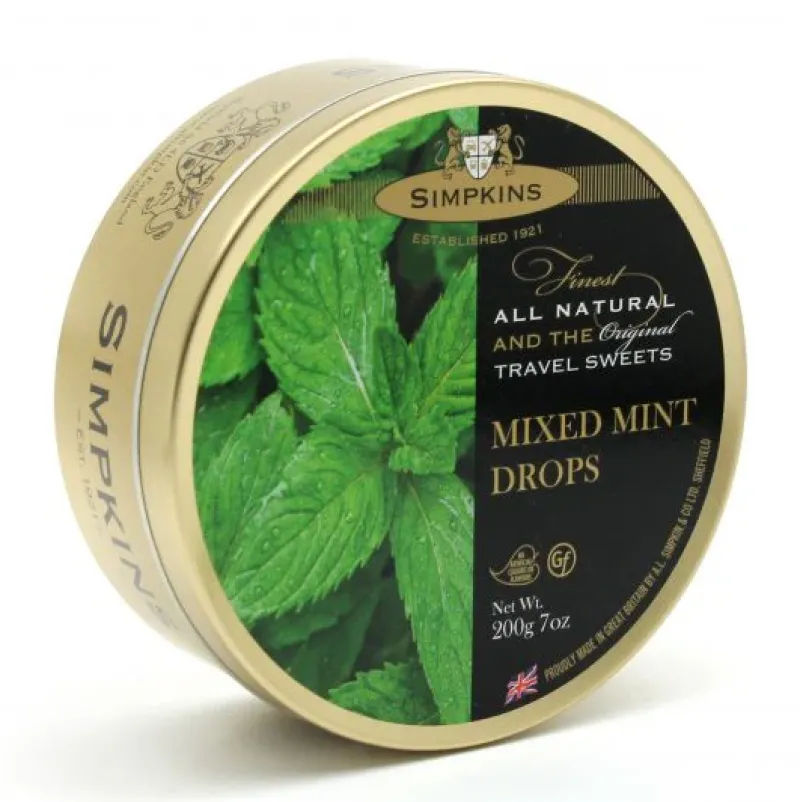 Creme d'Or Sweets<Simpkins Mixed Mint Drops Travel Sweets