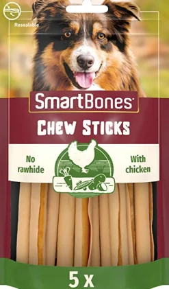 Trilanco Dog Treats|Dog Treats<Smart Bones Chicken Sticks x5