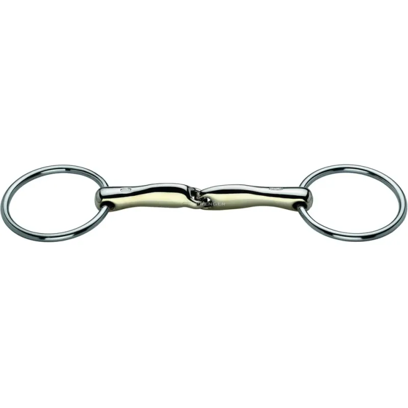 Sprenger Bits<Novocontact Loose Ring Single and double Jointed Snaffles
