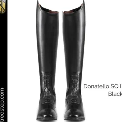 Tredstep Long Riding Boots<Donatello SQII Field Boot - Black (TALL HEIGHT)