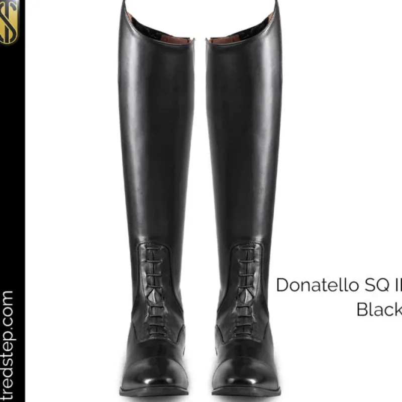 Tredstep Long Riding Boots<Donatello SQII Field Boot - Black (SHORT HEIGHT)