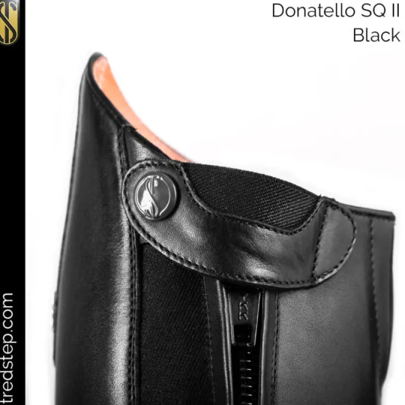 Tredstep Long Riding Boots<Donatello SQII Field Boot - Black (SHORT HEIGHT)