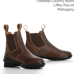 Tredstep Women's Shoes|Women's Leather Boots<Ireland Liffey Pull On Jodhpur Boots
