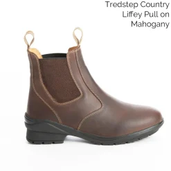 Tredstep Women's Shoes|Women's Leather Boots<Ireland Liffey Pull On Jodhpur Boots