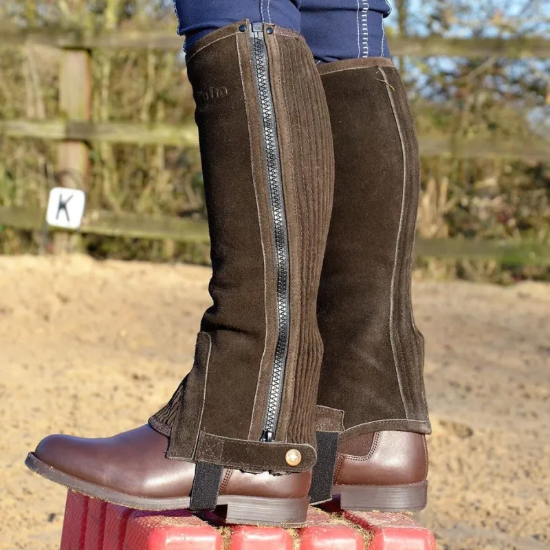 Tuffa Chaps & Waterproofs|Chaps & Waterproofs<Adult/Child Suede Half Chaps
