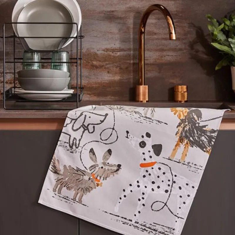 Ulster Weavers Homeware<Dog Days Cotton Tea Towel