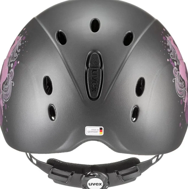 Uvex Riding Hats<Onyxx Kids Riding Helmet Little Pony Anthracite Matt