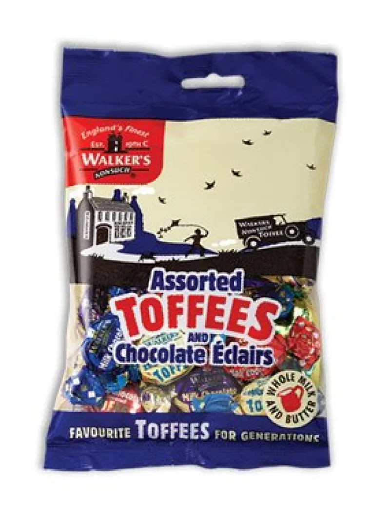 Deeside Candies Sweets|Food<Walker's Assorted Toffees & Eclairs