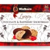 Walkers Food<Half Coated Dark Chocolate & Raspberry Shortbread 160g