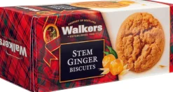 Walkers Food<Stem Ginger Biscuits 150g