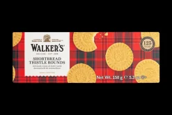 Walkers Food<Walker's Thistle Shortbread Rounds Carton 150g