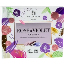 Creme d'Or Food<Whitakers Chocolates Foiled Rose & Violet Creams