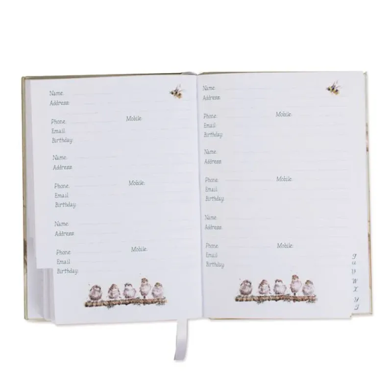 Wrendale Designs Stationery<Wrendale 'The Flower Pot' Address Book
